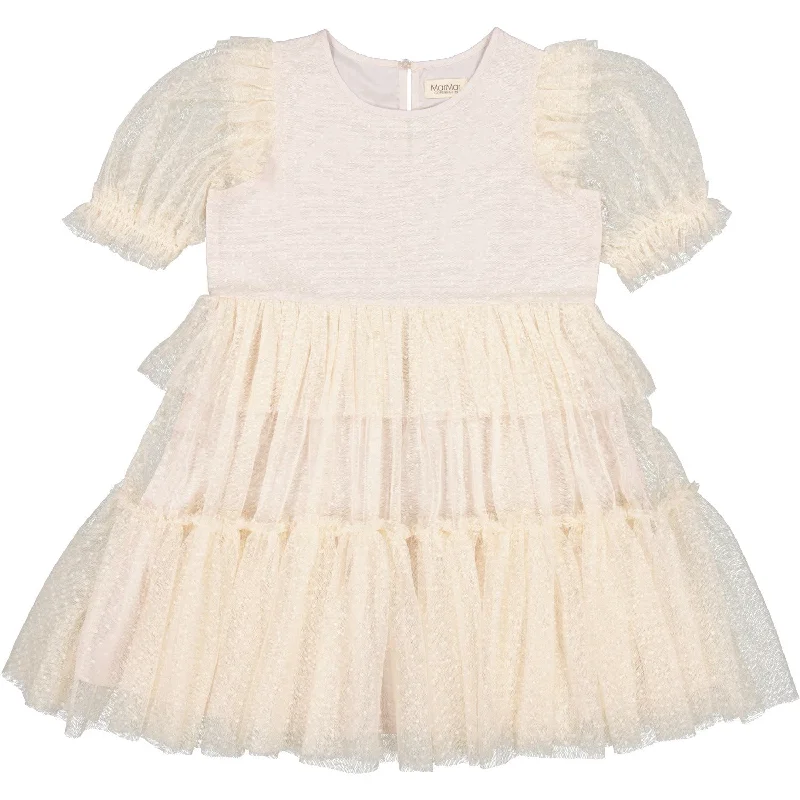 MarMar Tulle Dotty Vanilla Doth Dress