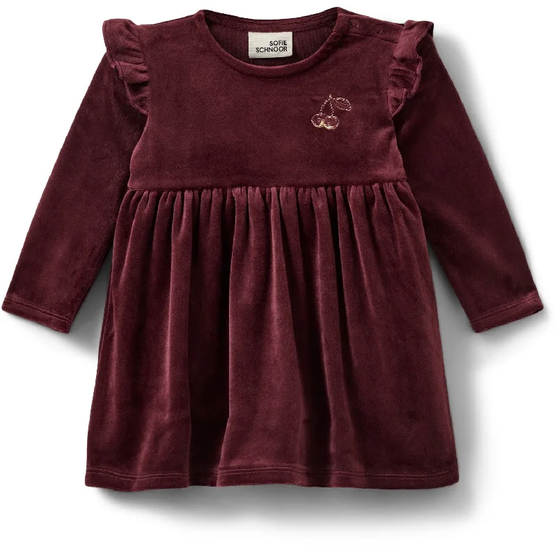 Sofie Schnoor Burgundy Dress