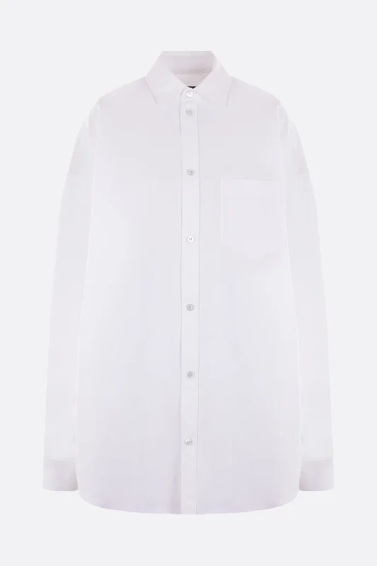 Outerwear oversize poplin overshirt