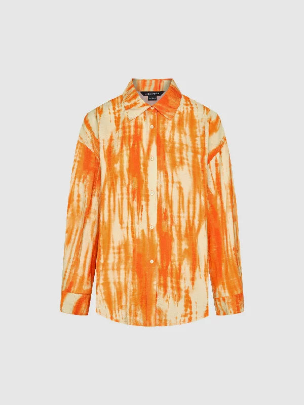 Orange Print