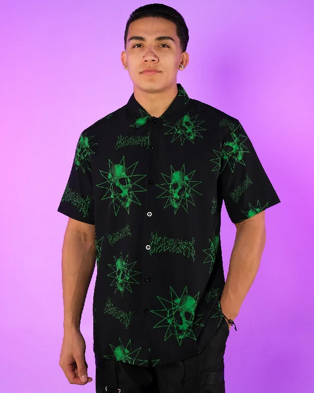 Skull Headbanger Hawaiian Shirt