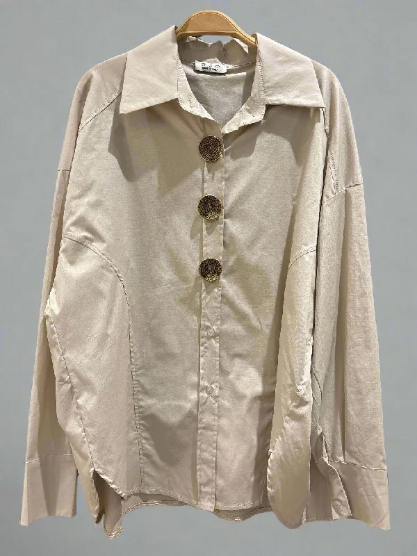 Cotton Shirt With Buttons