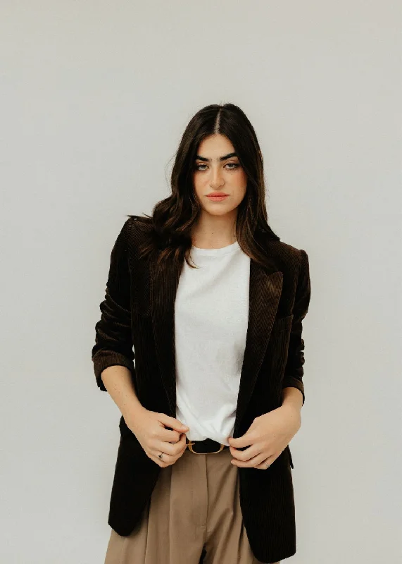 Nili Lotan Diane Blazer in Espresso