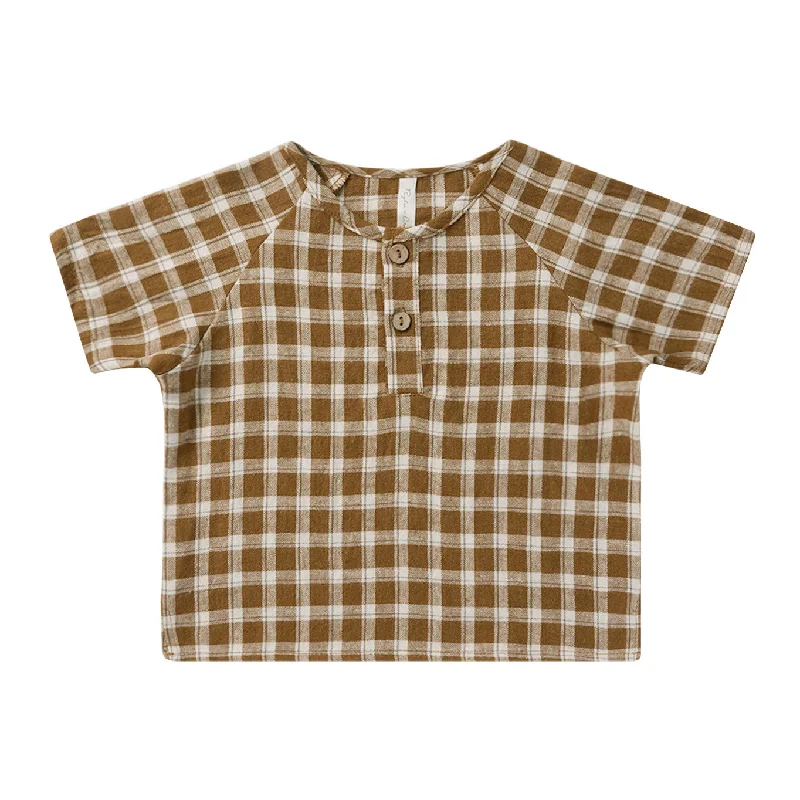 Ziggy Shirt - Saddle Plaid - FINAL SALE