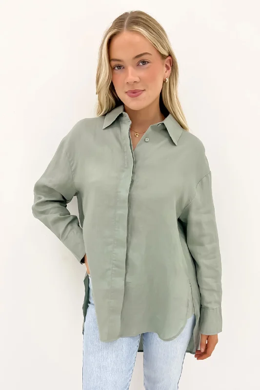 Sorrento Shirt Sage Green