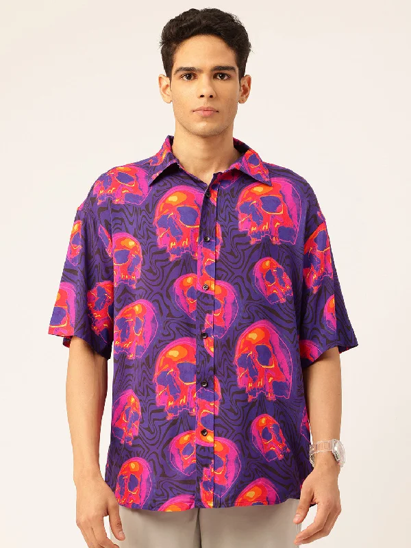 Standard Printed Casual Men's Shirt