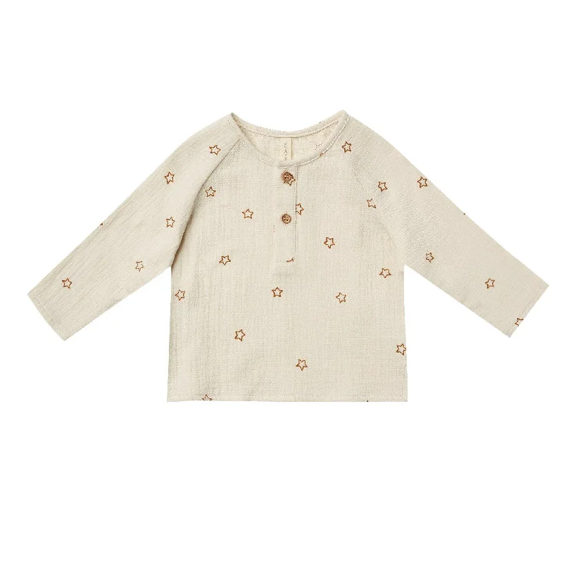 Zion Shirt - Stars - Natural - FINAL SALE