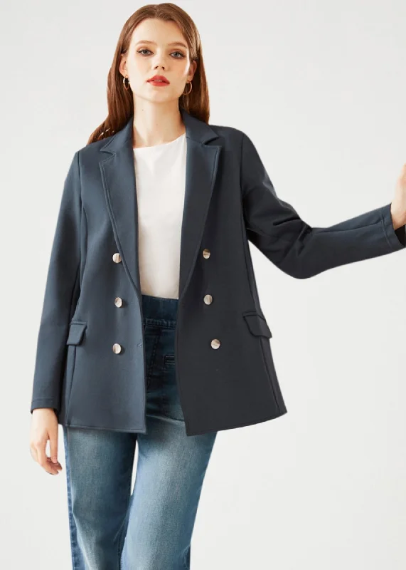 Double Breasted Blazer (Navy)