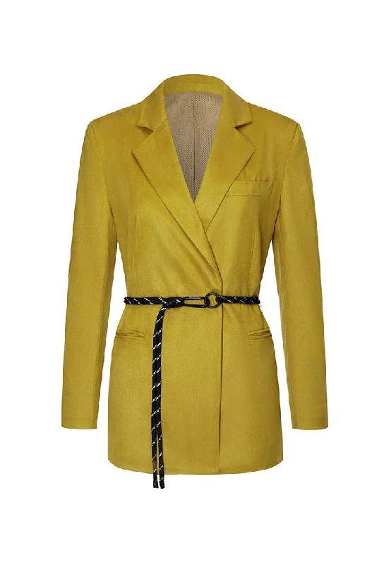 Sienna Belted Cotton Blazer 3.0