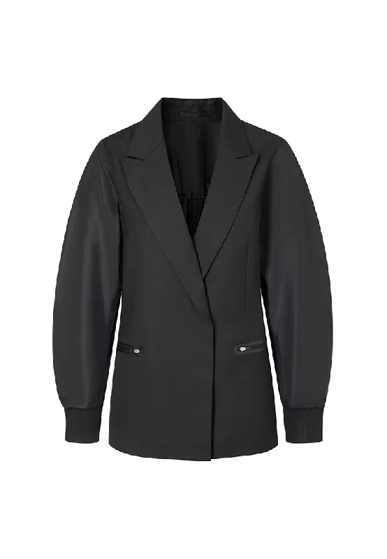 Elyse Water-Repellent Anti-Crease Bomber-Blazer