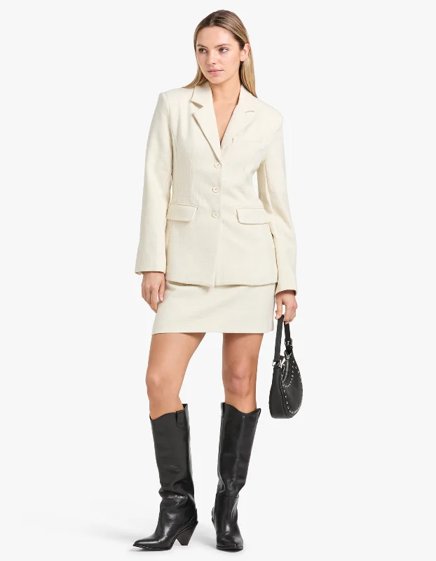 Winslet Blazer - Ivory