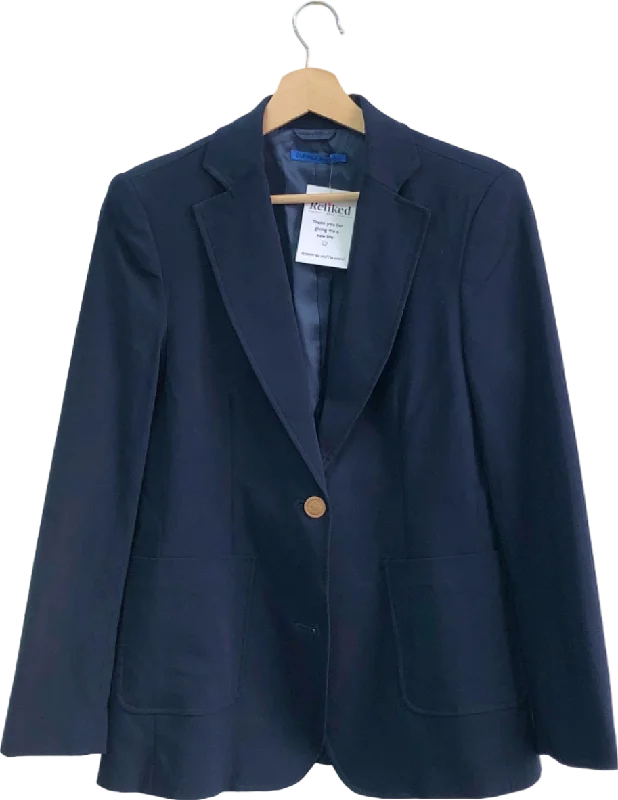 J.McLaughlin Navy Blazer S- UK 6