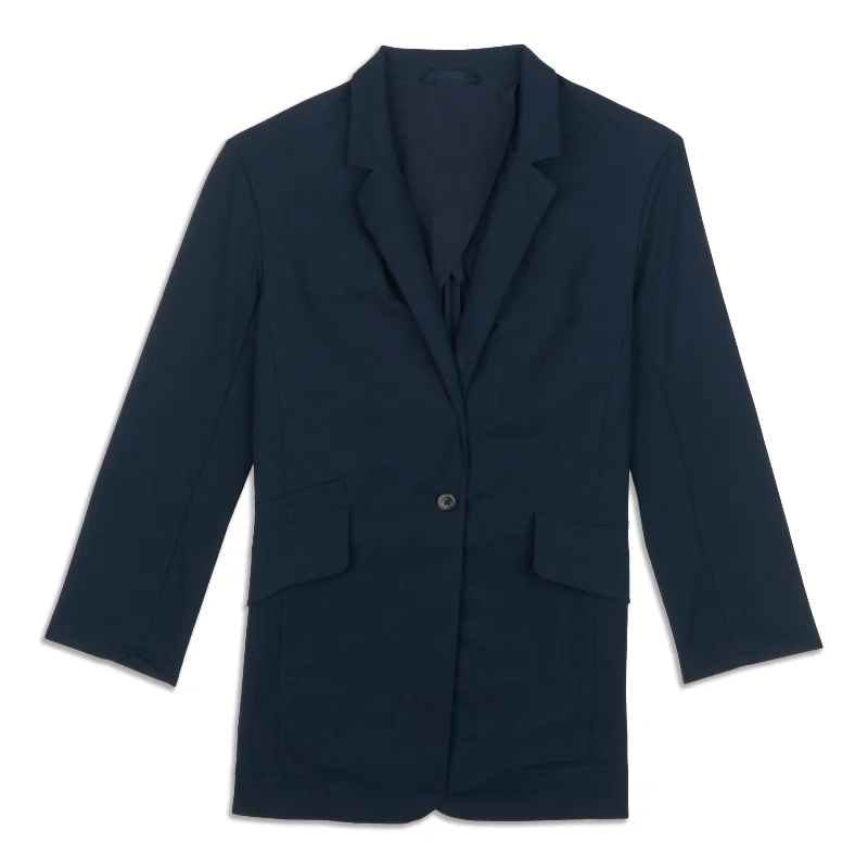 Relaxed-Fit Twill Blazer - Resale