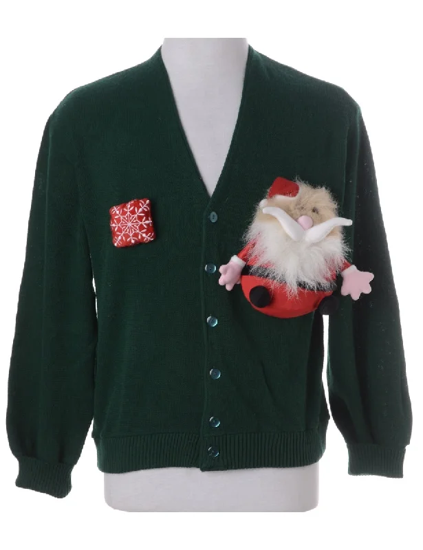 Label Novelty Christmas Cardigan