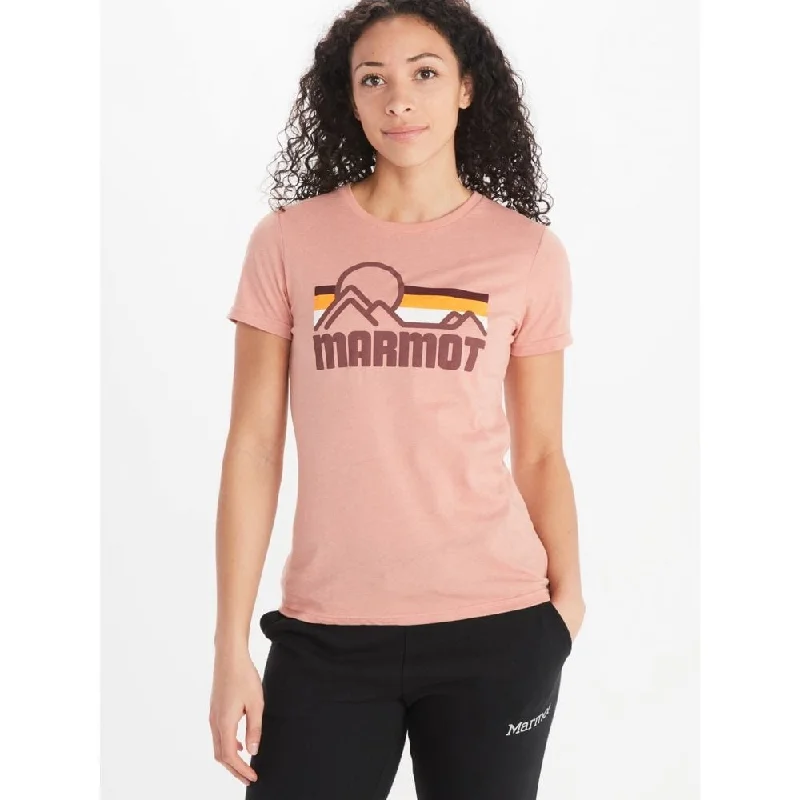 Marmot Women's Coastal T-Shirt Pink