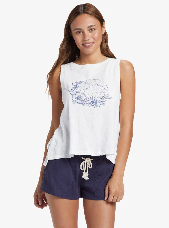 Roxy Mountain Day Sleeveless T-Shirt