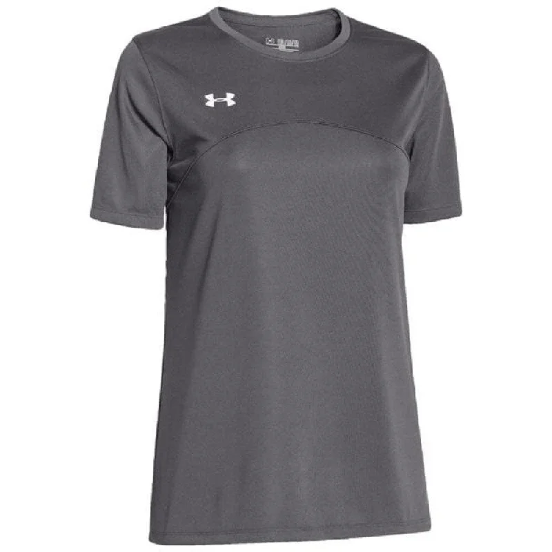 Under Armour Women's Team Golazo Jersey T-Shirt Grey Size Medium