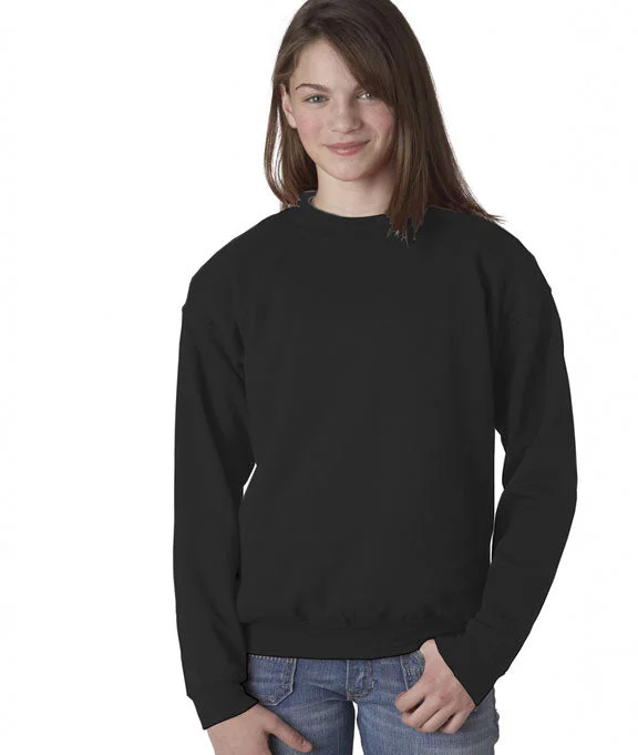 18000B - Gildan Heavy Blend™ Youth Crew Neck Sweatshirt | Black