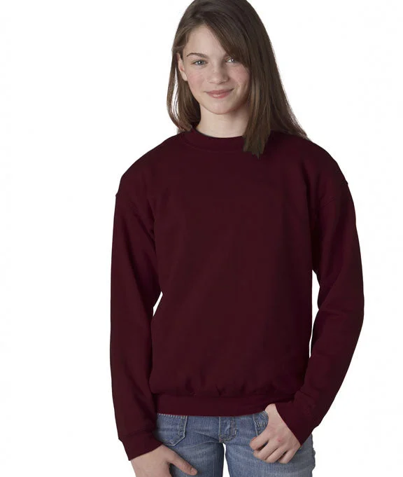 18000B - Gildan Heavy Blend™ Youth Crew Neck Sweatshirt | Maroon