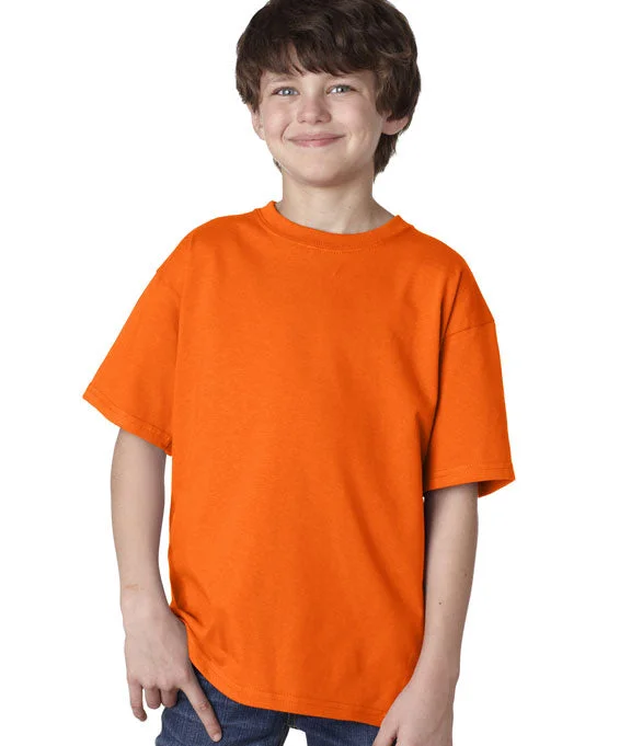 2000B - Gildan Ultra Cotton® Youth T-Shirt | Safety Orange