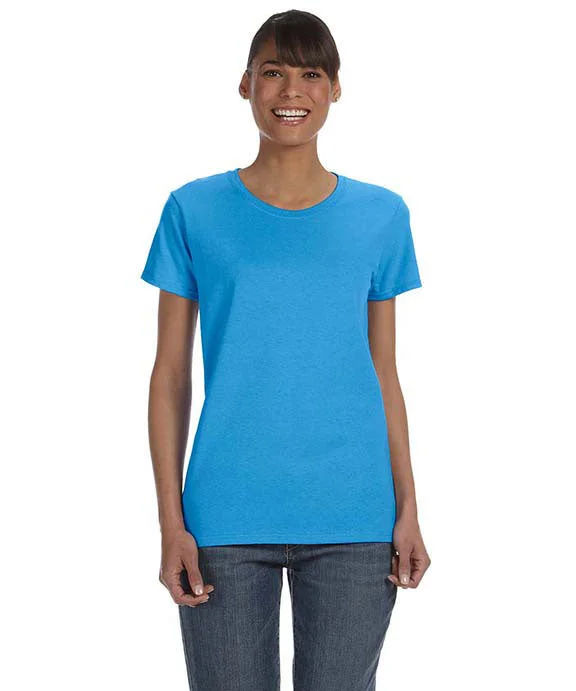 5000L - Gildan Heavy Cotton™ Ladies T-Shirt | Heather Sapphire