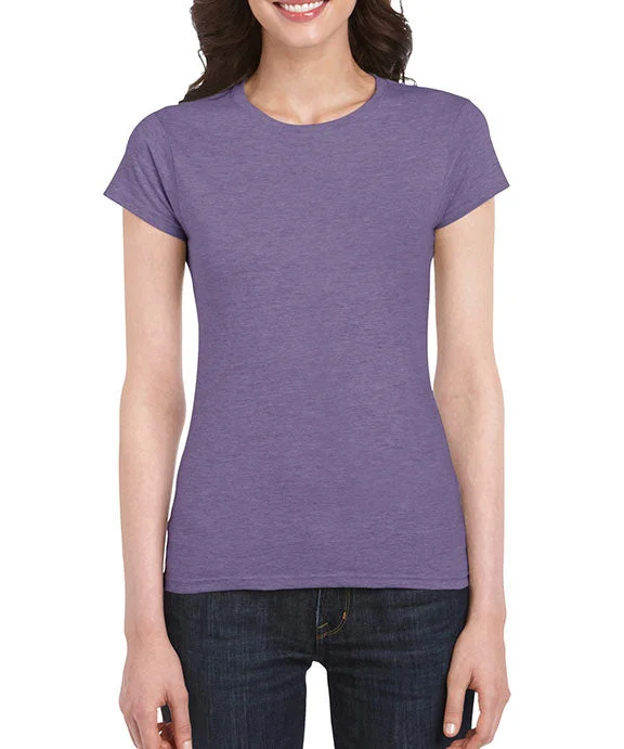 64000L - Gildan Junior-Fit Softstyle® Ladies T-Shirt | Heather Purple