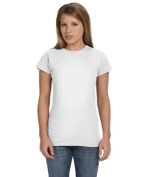 64000L - Gildan Junior-Fit Softstyle® Ladies T-Shirt | White