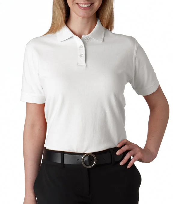 8530 - UltraClub Ladies Classic Piqué Polo Shirt