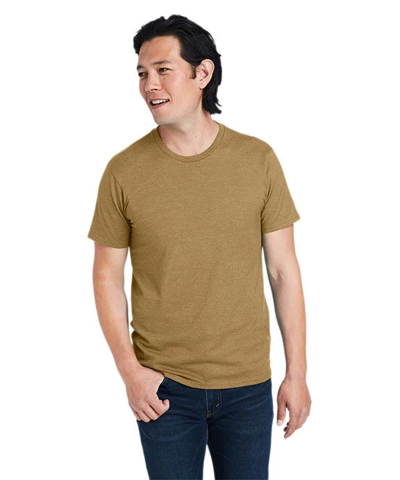 4980 - Hanes Adult nano-T® T-Shirt | Brown Sugar Heather