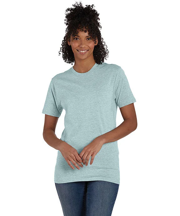 4980 - Hanes Adult nano-T® T-Shirt | Marbled Ice Fall