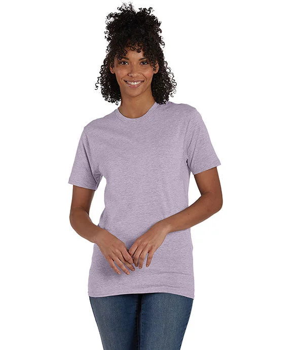 4980 - Hanes Adult nano-T® T-Shirt | Marbled Pale Violet