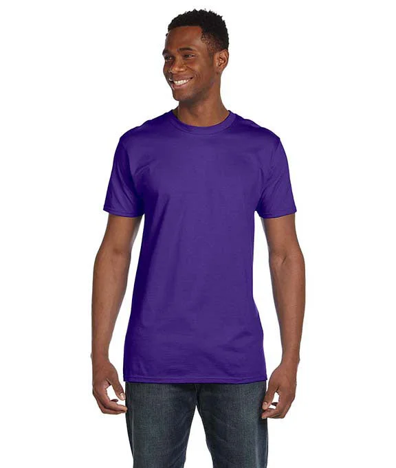 4980 - Hanes Adult nano-T® T-Shirt | Purple