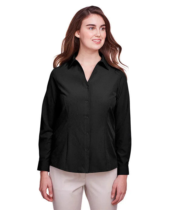 UC500W - UltraClub Ladies Bradley Performance Woven Shirt