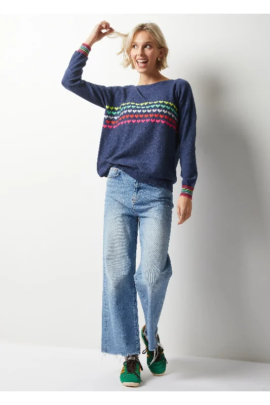 Zaket & Plover – Lovestruck Sweater – Denim