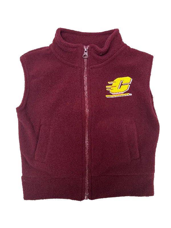 Unisex Central Michigan Fleece Vest